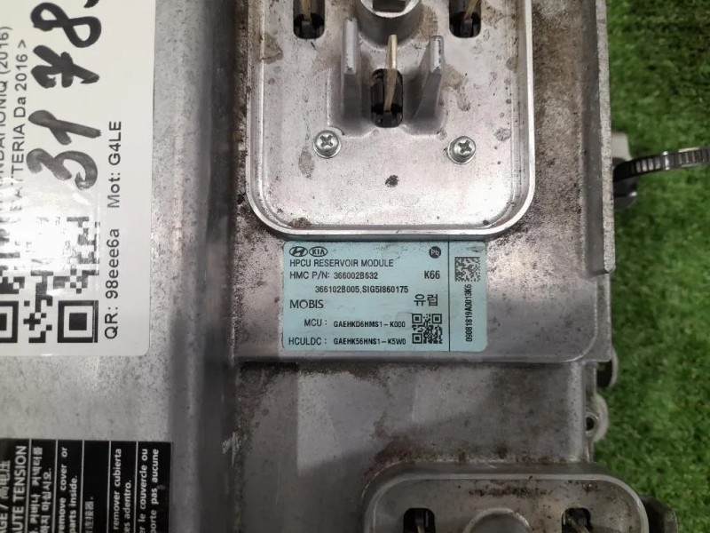 Batteria 366002B632 Hyundai Ioniq 2016