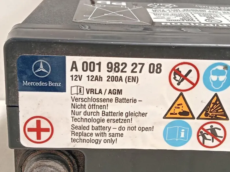 Batteria A0019822708 Mercedes Classe ML W166 2012