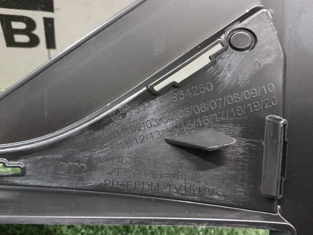 Griglia DI Ventilazione Paraurti ANT DX 51117954250 DX Bmw X1 F48 2015