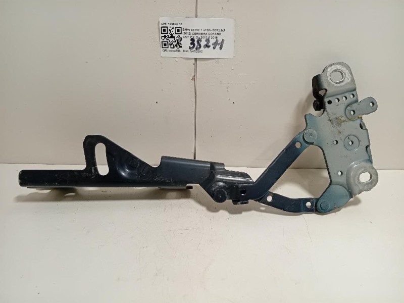 Cerniera Cofano ANT DX 139896 10 Bmw Serie 1 F20 Berlina 2012