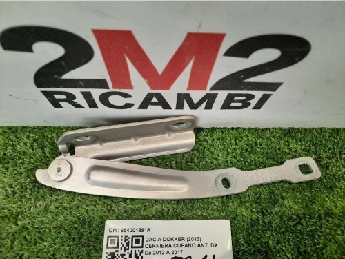 Cerniera Cofano ANT DX 654001891R Dacia Dokker 2013