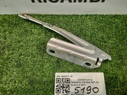 Cerniera Cofano ANT DX