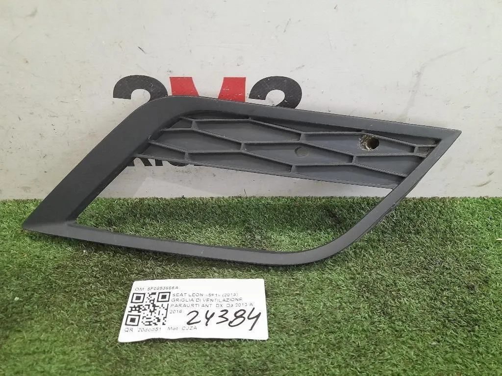 Griglia DI Ventilazione Paraurti ANT DX 5F0853666A DX Seat LEON 5F1 2013