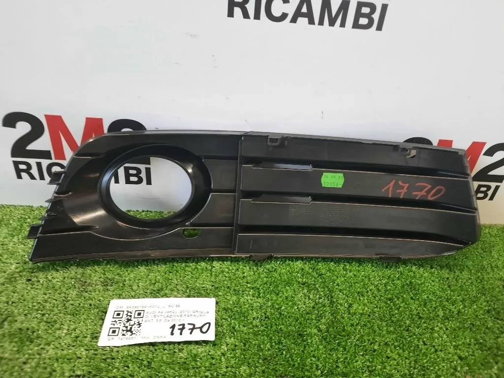 Griglia DI Ventilazione Paraurti ANT SX 8K0807681K01C Audi A4 8K2 2012