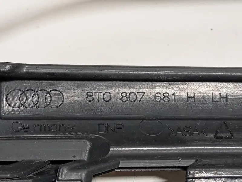 Griglia DI Ventilazione Paraurti ANT SX 8T0807681H Audi A6 4a5c8 Avant 2018