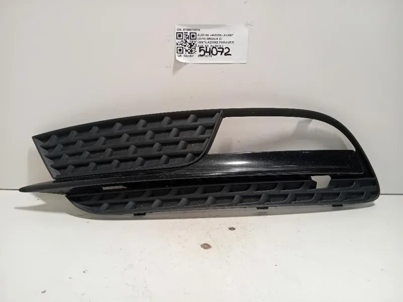 Griglia DI Ventilazione Paraurti ANT SX 8T0807681H Audi A6 4a5c8 Avant 2018
