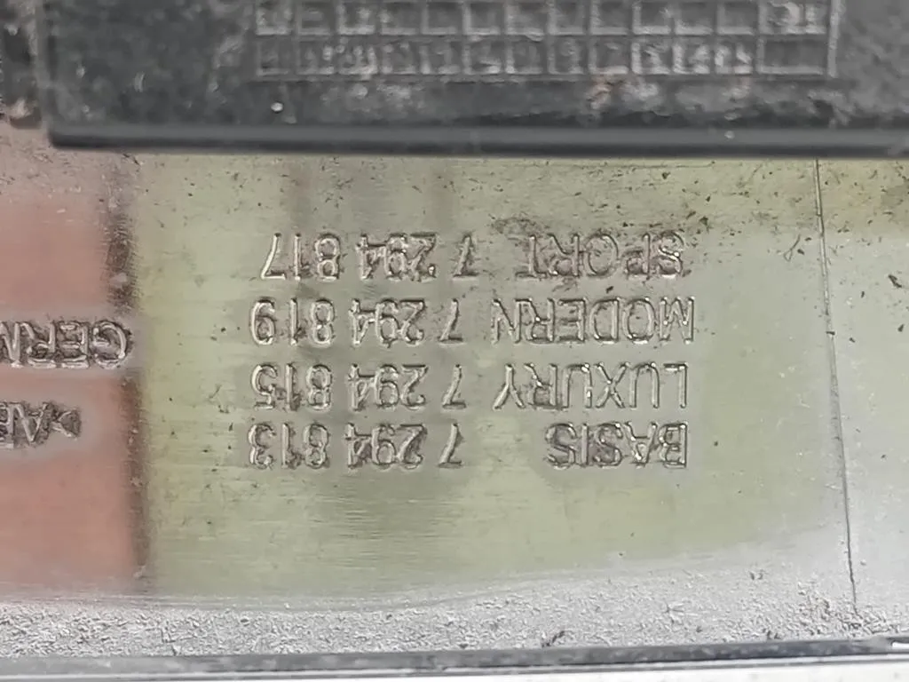 Griglia DI Ventilazione Paraurti ANT SX 7294813 SX+DX Bmw Serie 4 F32 Coupe 2014