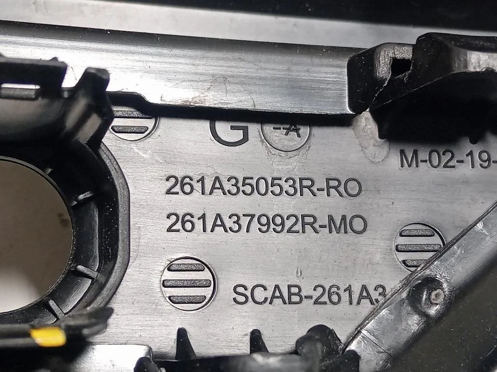 Griglia DI Ventilazione Paraurti ANT SX 261A35053R Dacia Sandero III 2020