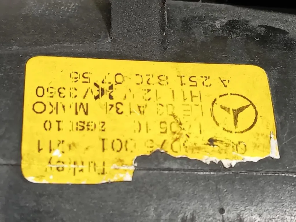 Griglia DI Ventilazione Paraurti ANT SX A1698852922 Mercedes Classe A W169 2008