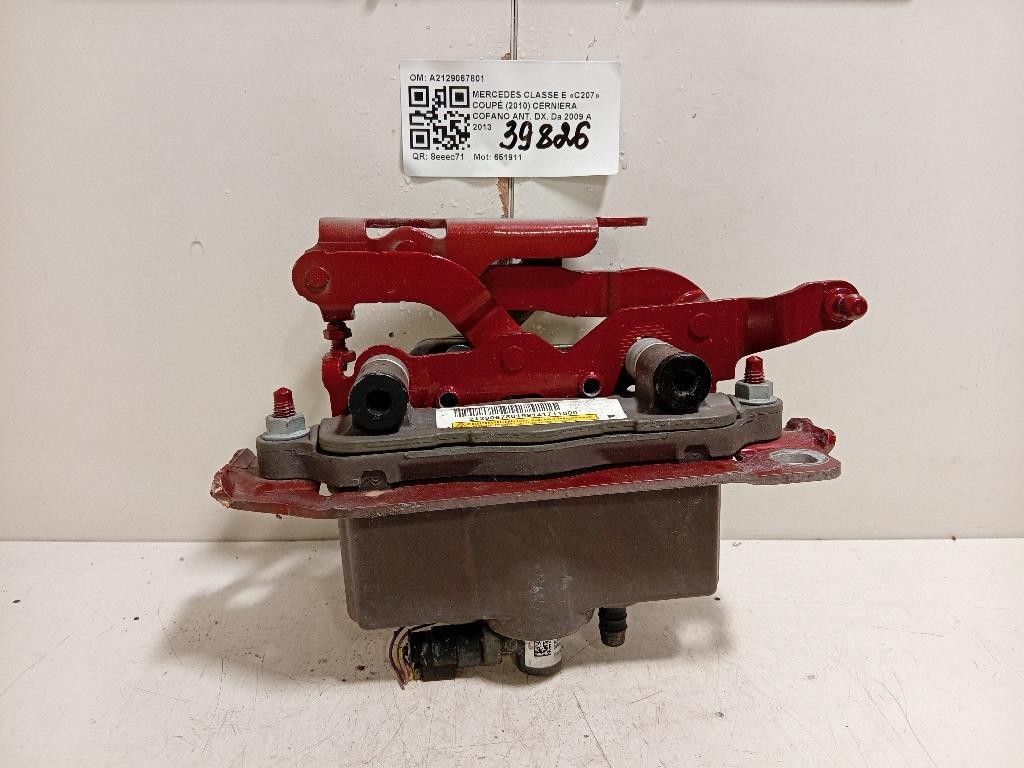 Cerniera Cofano ANT DX A2129067801 Mercedes Classe E C207 Coupé 2010
