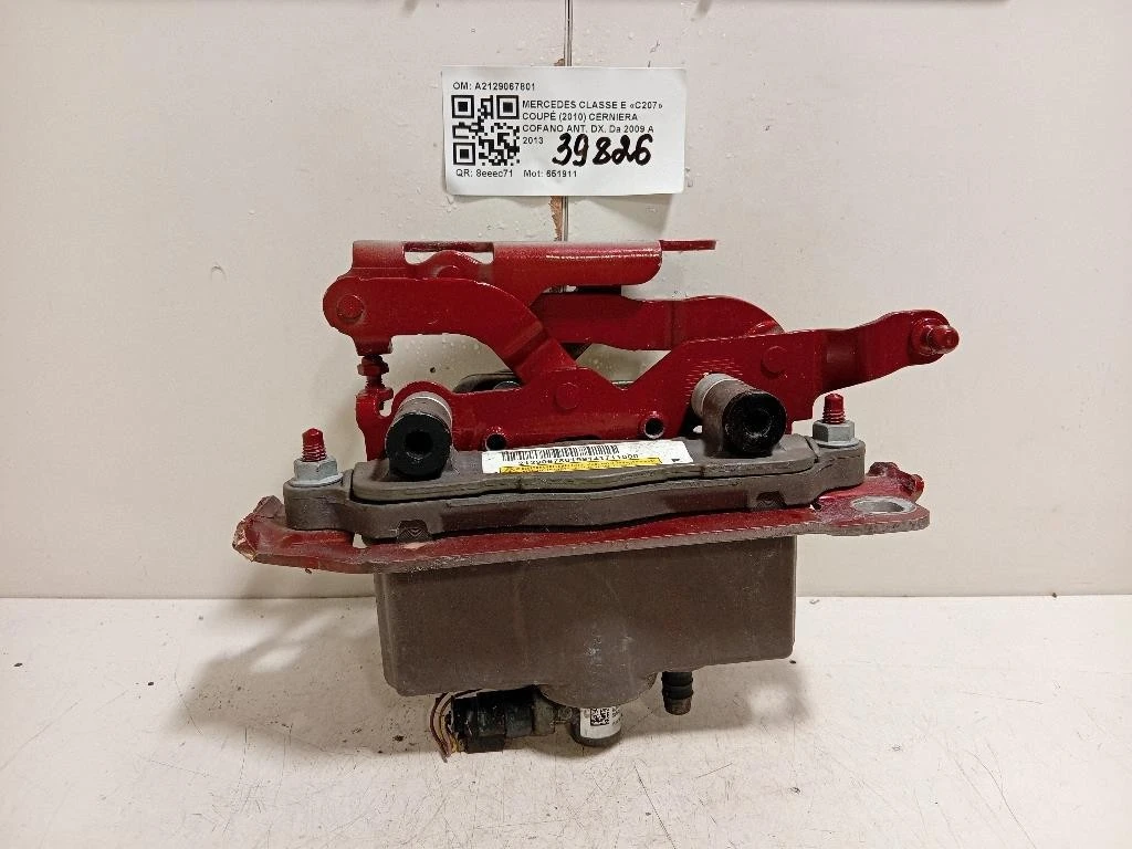 Cerniera Cofano ANT DX A2129067801 Mercedes Classe E C207 Coupé 2010