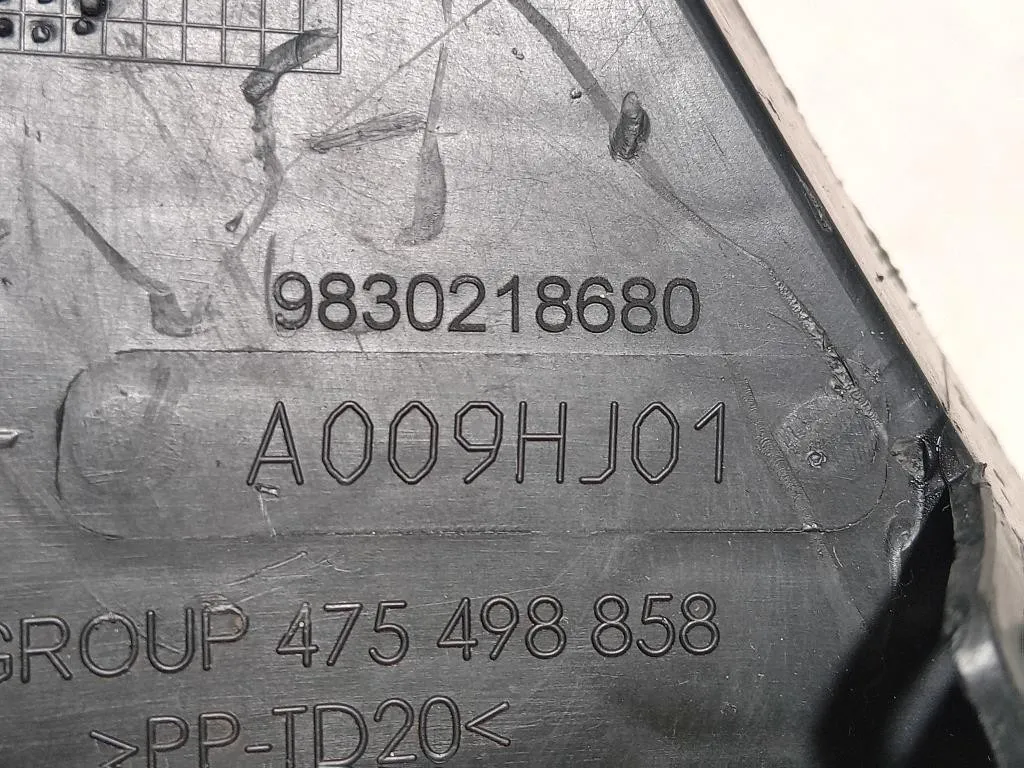 Griglia DI Ventilazione Paraurti ANT SX 9830218680 Opel Corsa F 2019