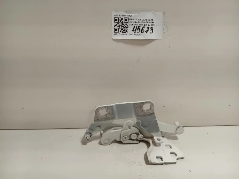 Cerniera Cofano ANT DX A1668800128 Mercedes Classe ML W166 2012