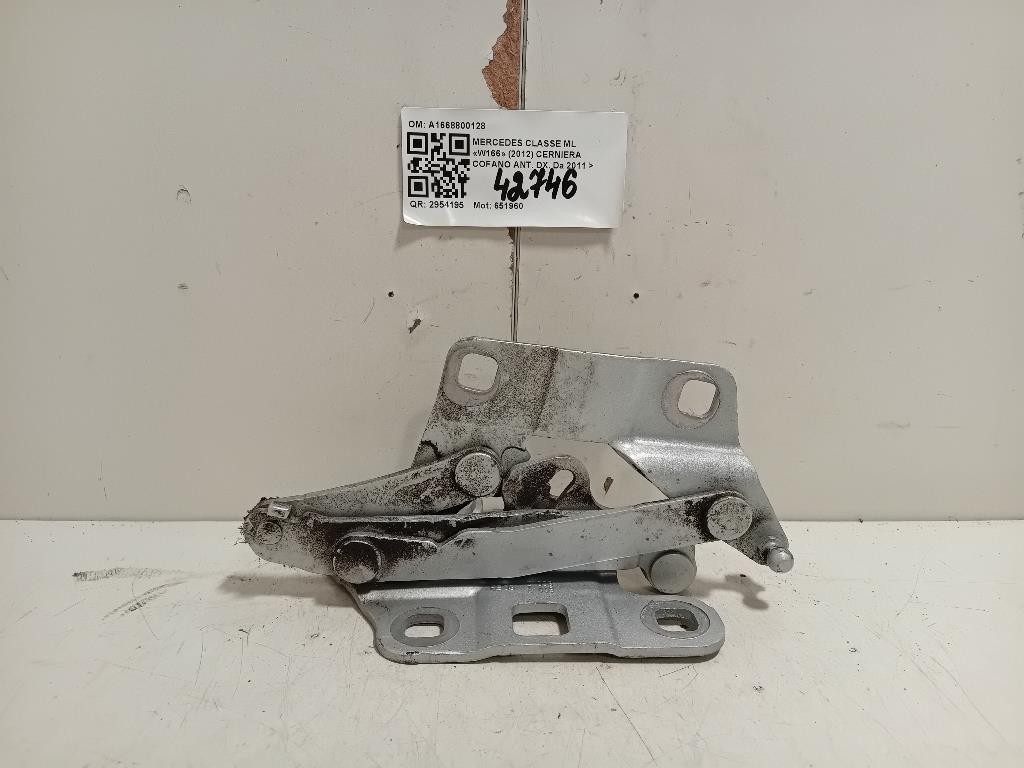 Cerniera Cofano ANT DX A1668800128 Mercedes Classe ML W166 2012