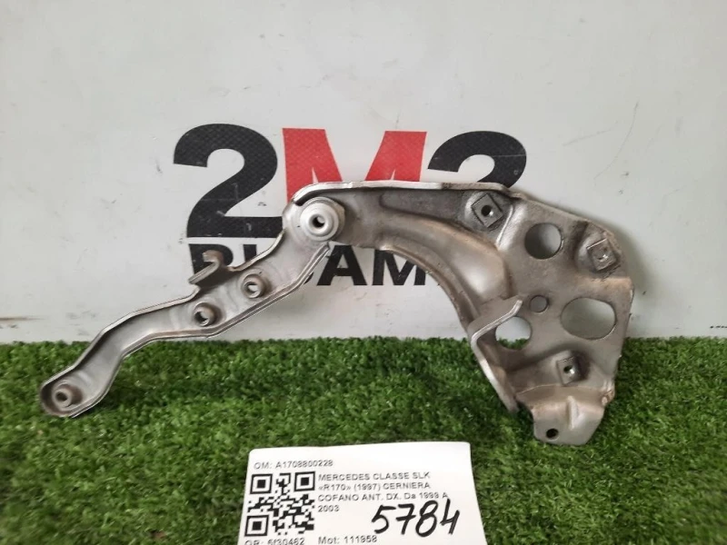 Cerniera Cofano ANT DX A1708800228 Mercedes Classe SLK R170 1997