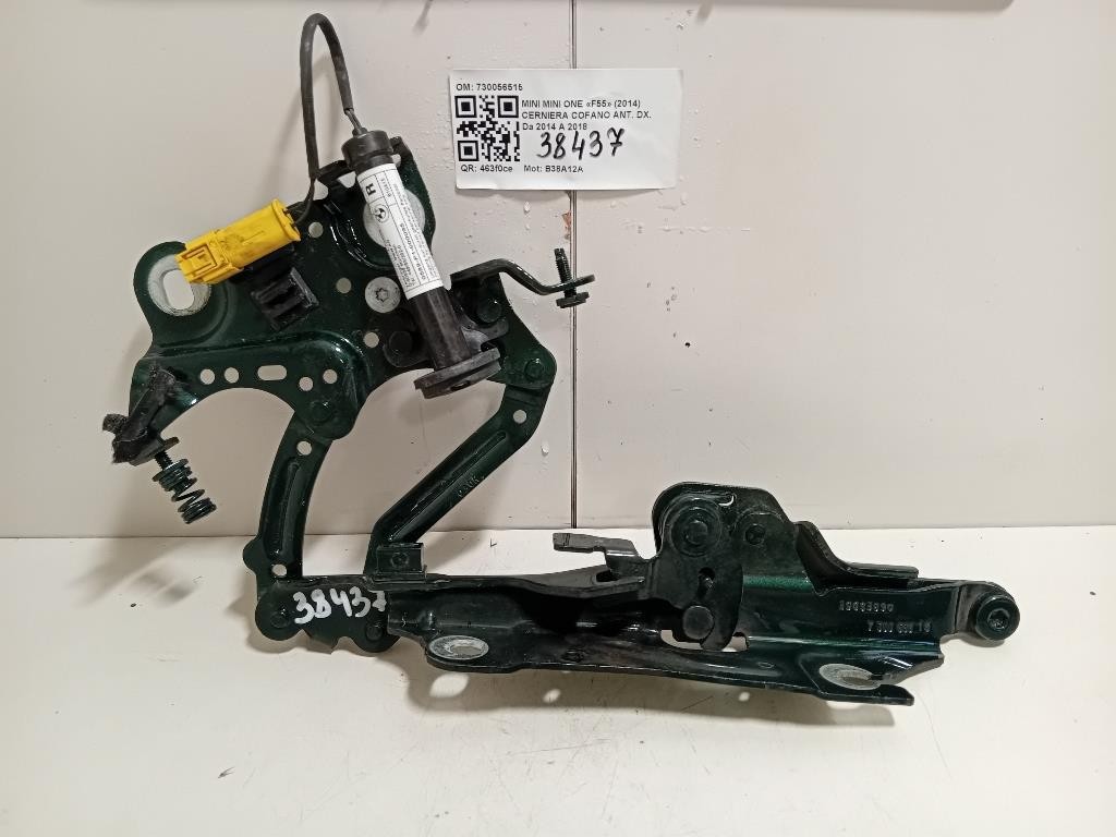 Cerniera Cofano ANT DX 41007370302 Mini MINI ONE F55 2014