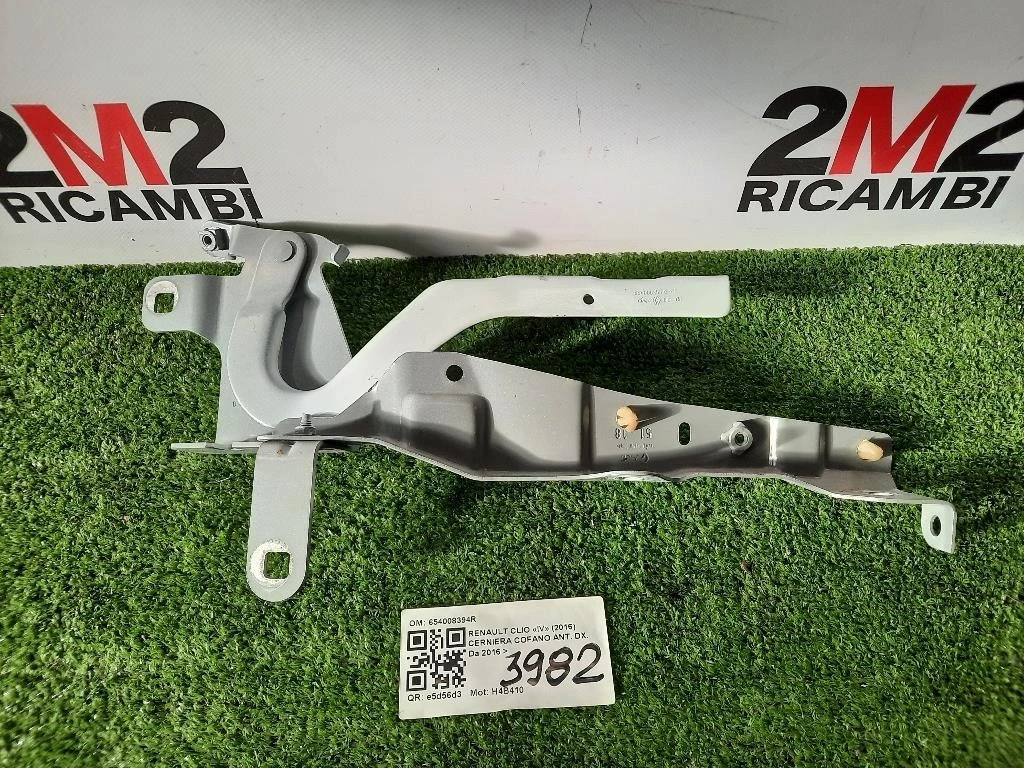 Cerniera Cofano ANT DX 654008394R Renault CLIO IV 2016