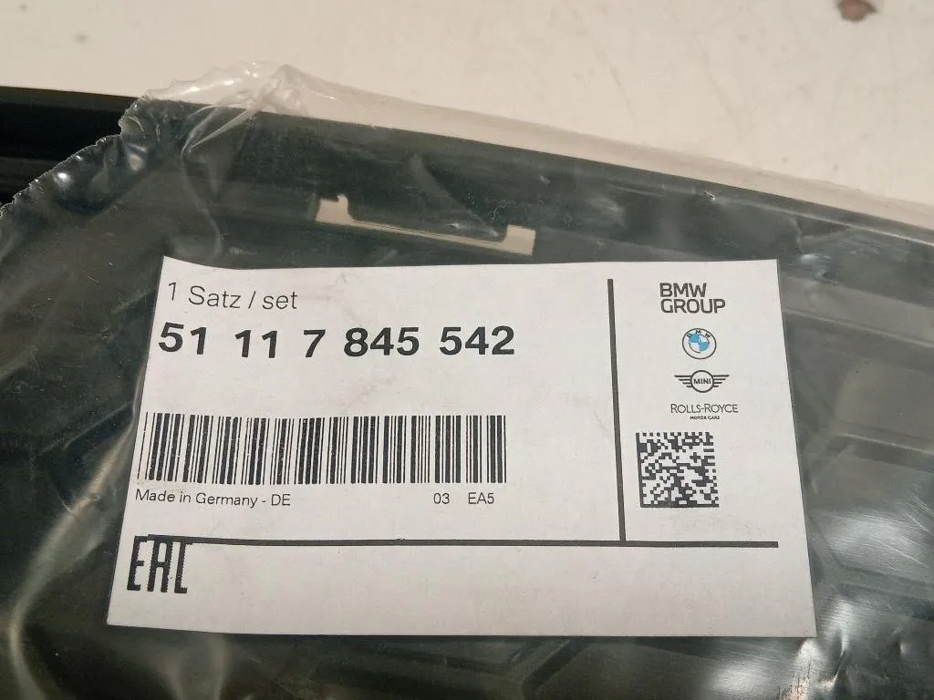 Griglia DI Ventilazione Paraurti INF ANT SX 19017414 Bmw X1 E84 2010