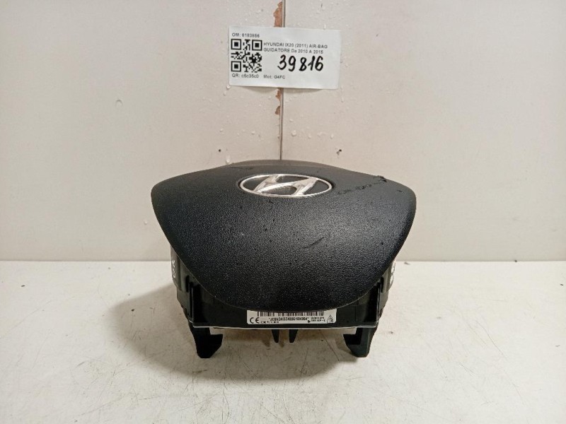 Air-bag Guidatore 6183856 Hyundai IX20 2011