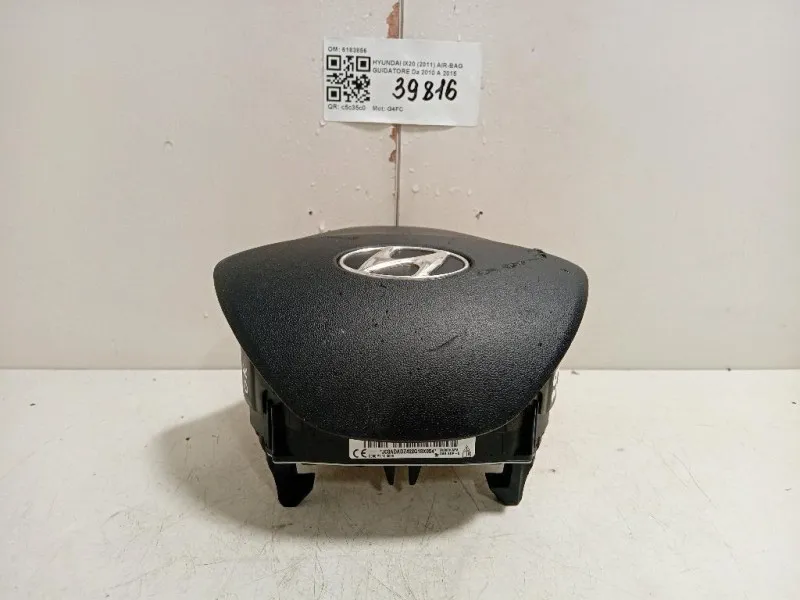 Air-bag Guidatore 6183856 Hyundai IX20 2011