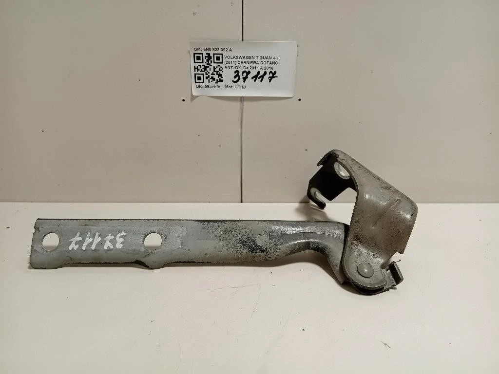 Cerniera Cofano ANT DX 5N0823302A Volkswagen Tiguan I 2011