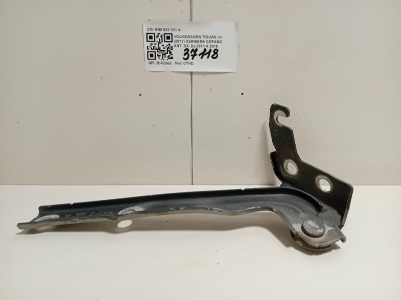 Cerniera Cofano ANT DX 5N0823301A Volkswagen Tiguan I 2011