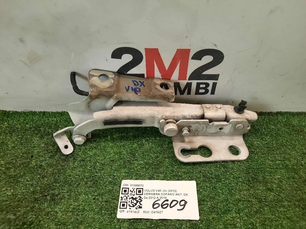 Cerniera Cofano ANT DX 31385072 Volvo V40 II 2012