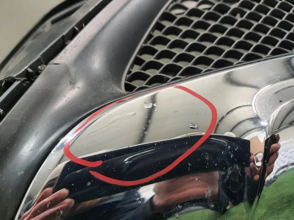 Griglia DI Ventilazione Paraurti INT ANT A1568858600 Mercedes Classe GLA X156 2017