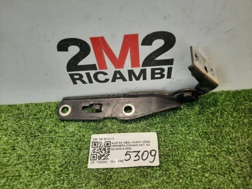 Cerniera Cofano ANT SX 8E0823301F Audi A4 8ED Avant 2005