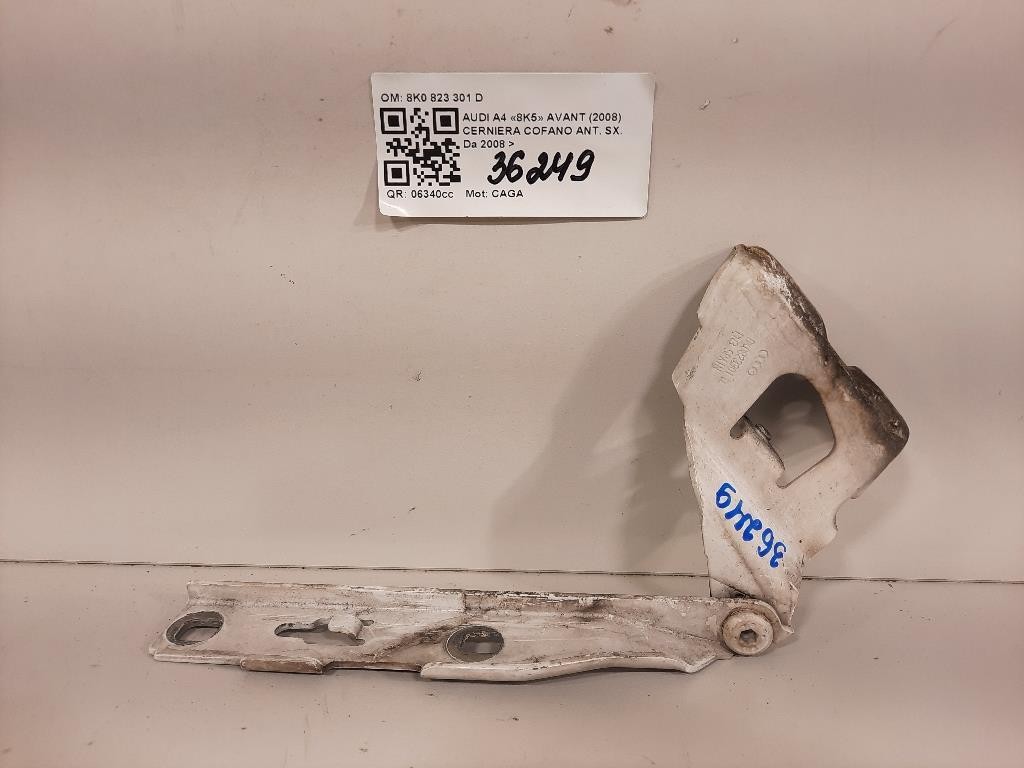 Cerniera Cofano ANT SX 8K0823301D Audi A4 8K5 Avant 2008