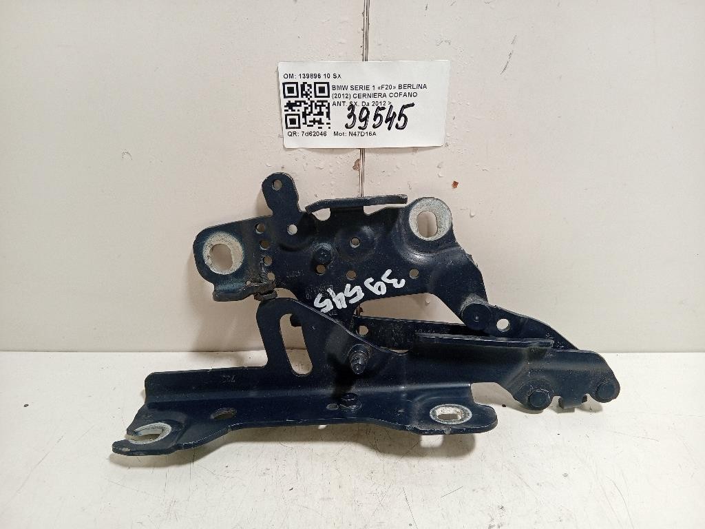 Cerniera Cofano ANT SX 139896 10 SX Bmw Serie 1 F20 Berlina 2012