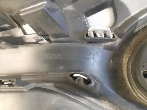 Griglia DI Ventilazione Paraurti SUP ANT 53101-0D660 Toyota Yaris IV 2012