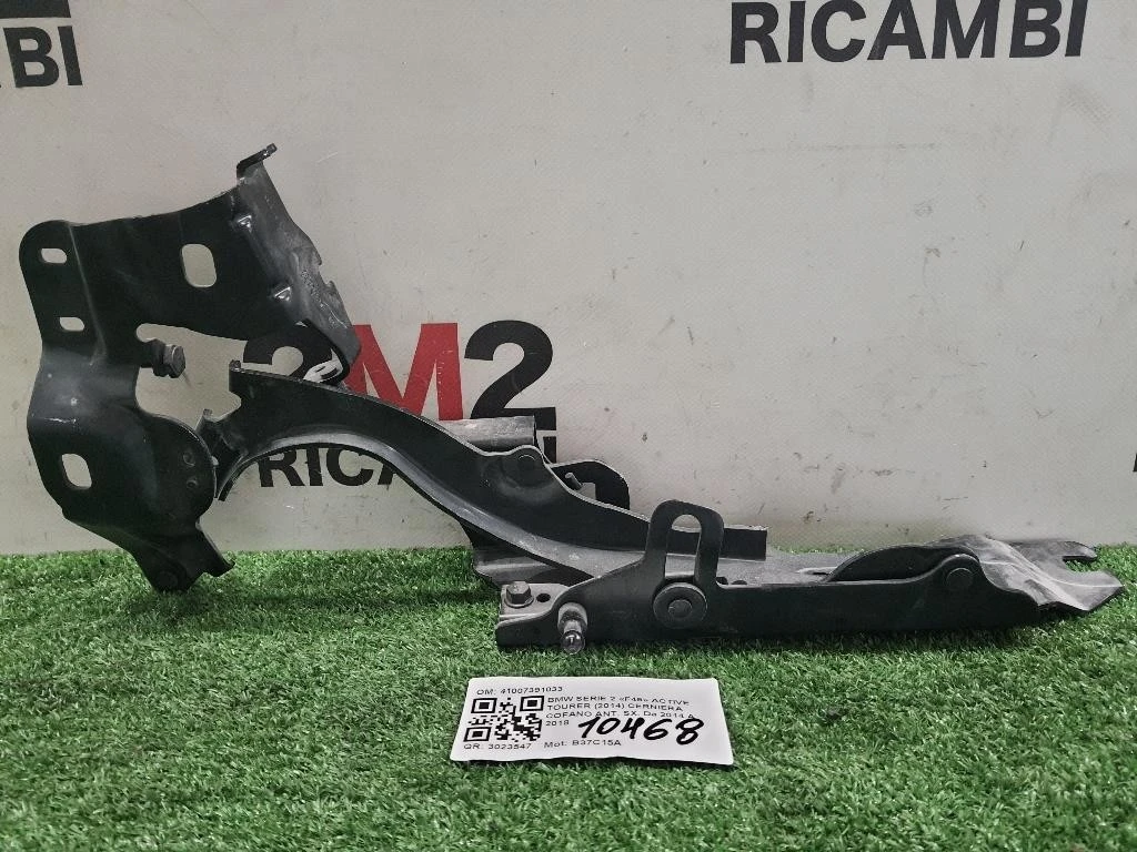 Cerniera Cofano ANT SX 41007391033 Bmw Serie 2 F45 Active Tourer 2014