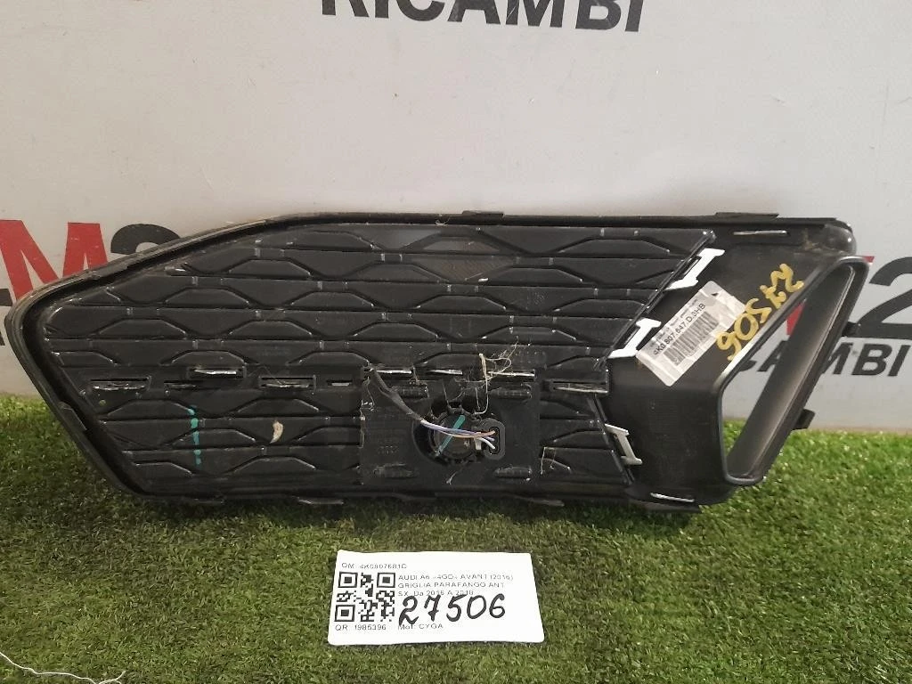 Griglia Parafango ANT SX 4K0807681D Audi A6 4GD Avant 2016