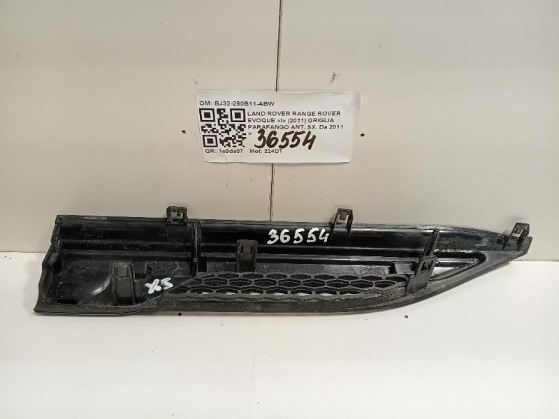 Griglia Parafango ANT SX BJ32-280B11-ABW Land Rover Range Rover Evoque I 2011