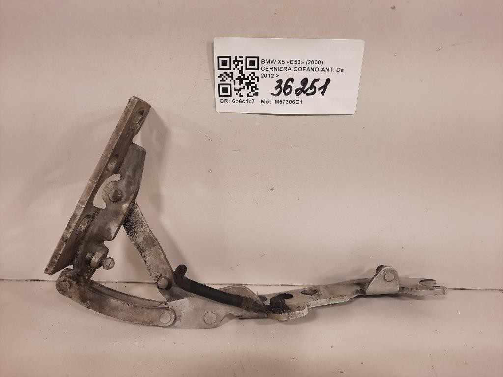 Cerniera Cofano ANT SX CERNIERA COFANO ANT SX Bmw X5 E53 2000