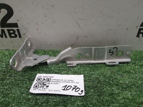 Cerniera Cofano ANT SX 9688215380 Citroen C5 III 2008