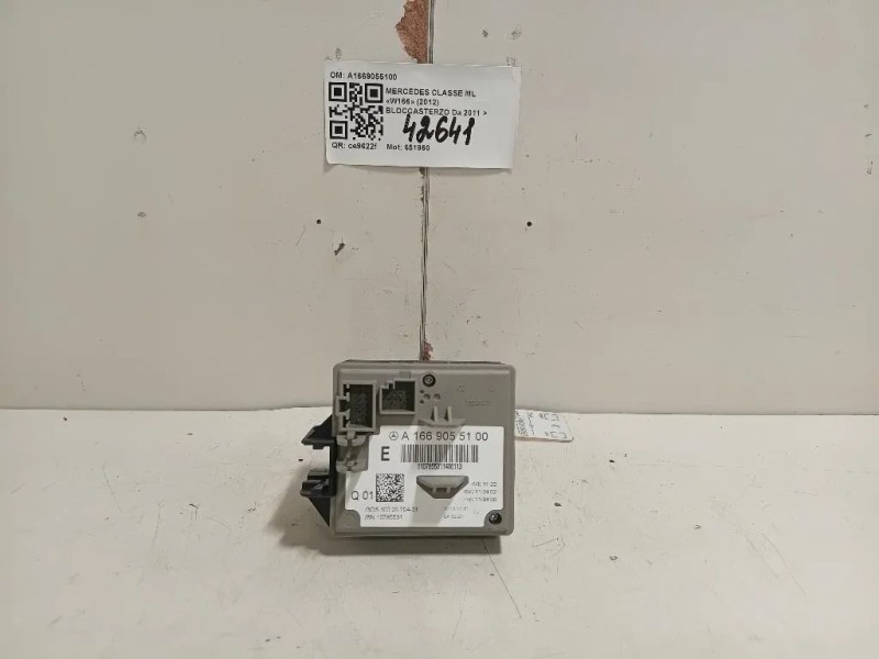 Bloccasterzo A1669055100 Mercedes Classe ML W166 2012
