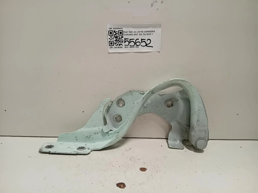 Cerniera Cofano ANT SX 52009422 Fiat 500 II 2015