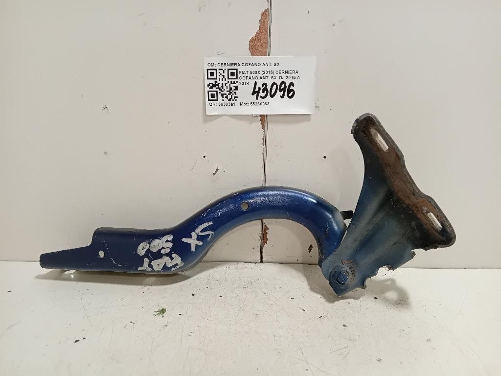 Cerniera Cofano ANT SX CERNIERA COFANO ANT SX Fiat 500X 2015