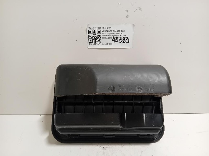 Griglia Parafango POST SX A 166 830 10 42 BOX Mercedes Classe GLE W166 2015