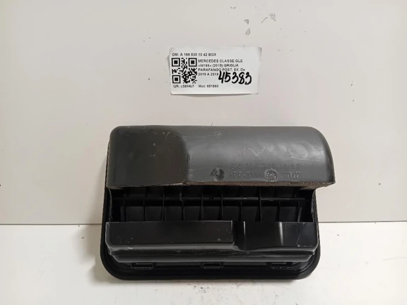 Griglia Parafango POST SX A 166 830 10 42 BOX Mercedes Classe GLE W166 2015