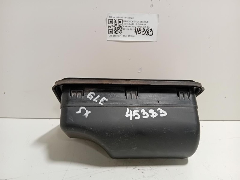 Griglia Parafango POST SX A 166 830 10 42 BOX Mercedes Classe GLE W166 2015