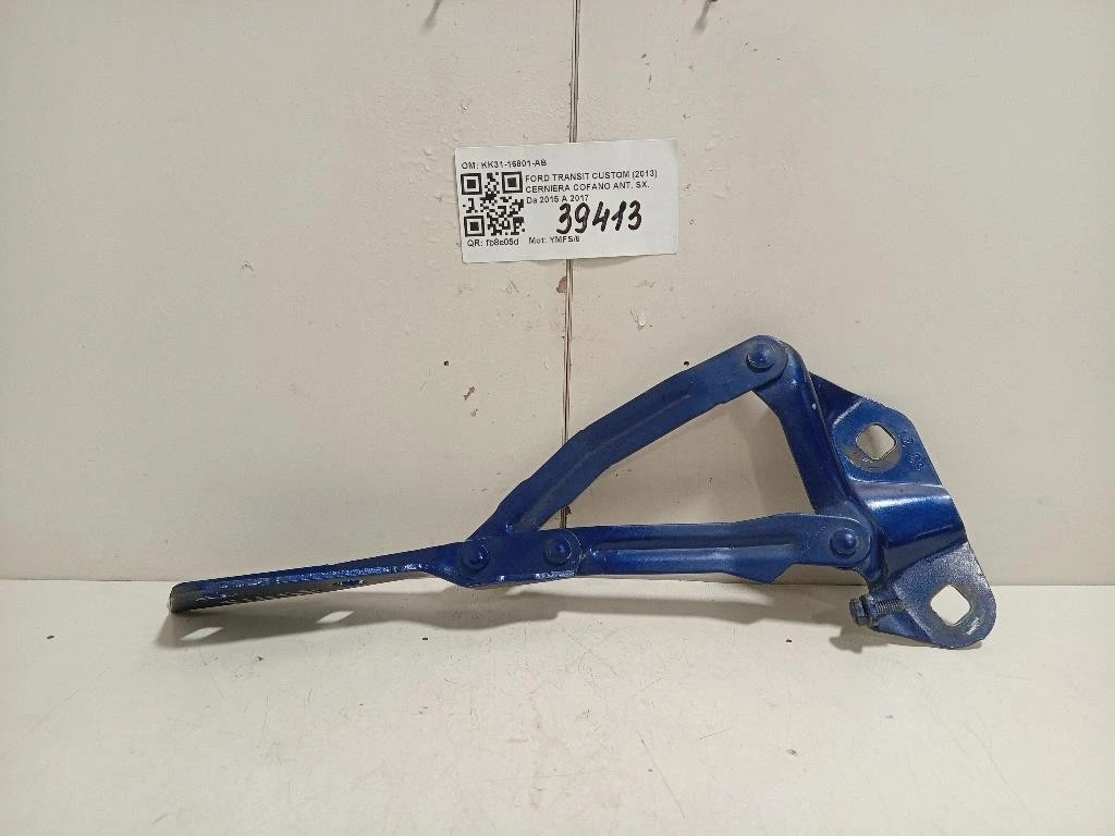 Cerniera Cofano ANT SX KK31-16801-AB Ford Transit Custom I 2013