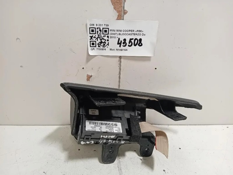 Bloccasterzo 9 231 739 Mini MINI Cooper R56 2007