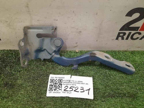 Cerniera Cofano ANT SX 791100X000 Hyundai I10 I 2008