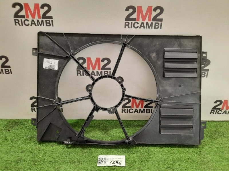 Griglia Protezione Elettroventola 1K0121205AC ELETTROVENTOLA Audi A3 8P1 2008