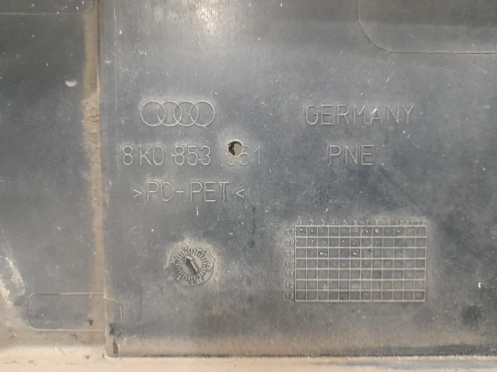 Griglia Radiatore 8E0853651 Audi A4 8ED Avant 2005