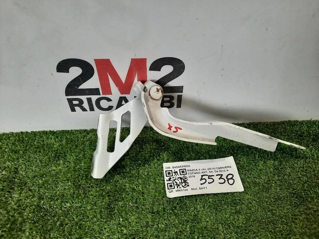 Cerniera Cofano ANT SX B45A52420A Mazda 3 III 2014