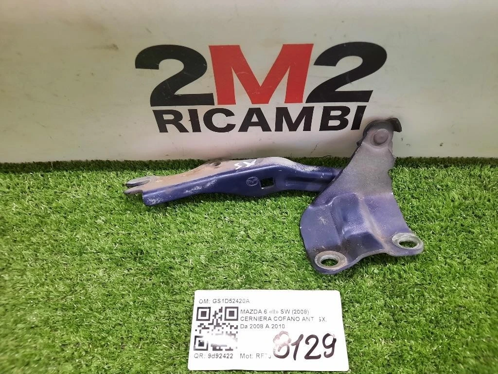 Cerniera Cofano ANT SX GS1D52420A Mazda 6 II SW 2008